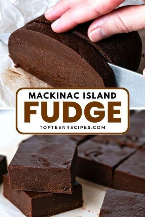 Mackinac Island Fudge - Top Recipes Mackinac Island Fudge Recipe, Creamy Corn Bread, Mackinac Island Fudge, Best Fudge Recipe, Oreo Cheesecake Bars, Chocolate Oatmeal Bars, Chocolate Cheesecake Recipes, Fudge Recipes Easy, Chocolate Oats