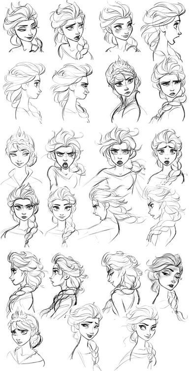 Frozen Concept Art, Concept Art Landscape, Expression Sheet, Blond Amsterdam, Drawing Faces, Film Disney, Disney Concept Art, Disney Sketches, Drawing Expressions