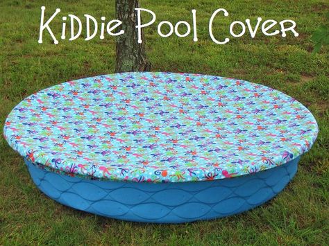 DIY Kiddie Pool Cover, this is great for winter months when the pool isn't being used! @jenhuntley Kiddie Pool Cover, Sandbox Cover, Cat Playground Outdoor, Winter Pool, Summer Flamingo, Outdoor Play Areas, Kids Outdoor Play, Cat Playground, Kiddie Pool