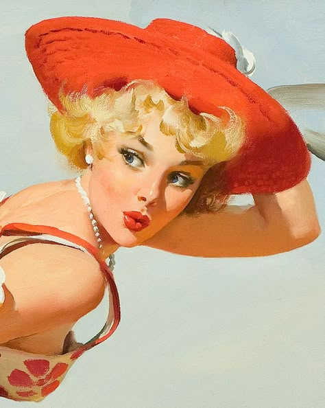 Gil Elvgren 50s Art, Pin Up Illustration, Pin Up Vintage, Gil Elvgren, Vintage Illustration Art, Pin Up Girl Vintage, Pin Up Posters, Pinup Art, 캐릭터 드로잉