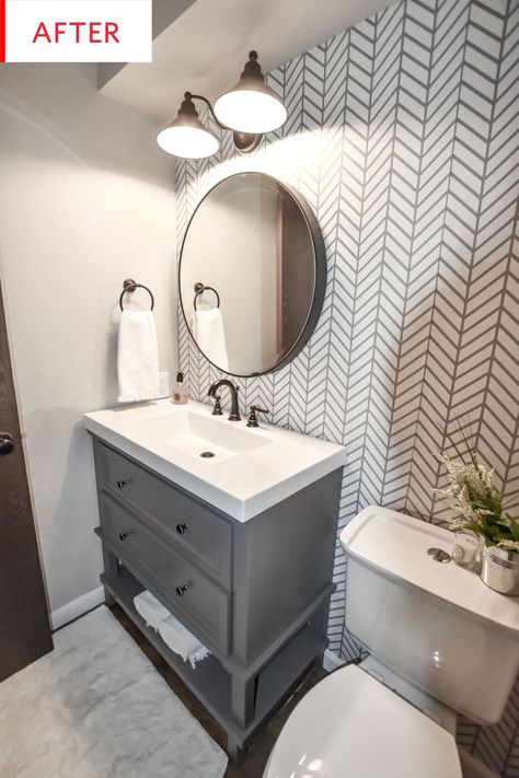 Grey slate bathroom