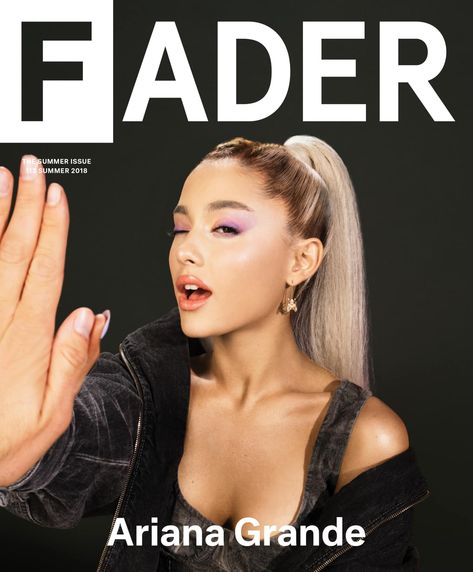 Cover Story: Ariana Grande Ariana Grande Magazine, Ariana Blonde Hair, Ariana Blonde, Ariana Grande Cover, Sweetener Era, No Tears Left To Cry, Ariana Grande Sweetener, Magazine Photoshoot, Cover Magazine