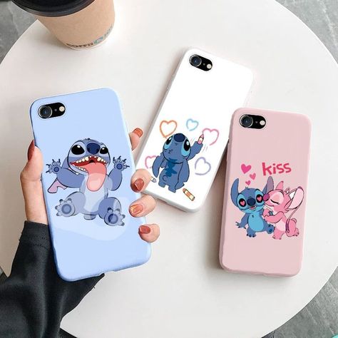 Soft TPU Disney Stitch Cover - Protect Your Phone in Style with Everyone's Favorite Alien - Shock... #phonecase #cute #phoneaccessories #iphonecase #samsungcase #phonecaseaddict. https://www.etsy.com/shop/giftyou4design/?e Se Phone Cases, Stitch Phone Case, Lilo And Stitch Characters, Lilo And Stitch Merchandise, Cute Iphone Wallpaper Tumblr, Stitch Stuff, Disney Phone Cases, Kawaii Phone Case, Cute Stitch