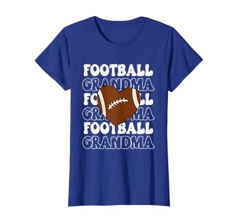 Proud Football Grandma Gift, Game day, Grandparent, Retro T-Shirt Vintage Home Exterior, Grandma Vintage, Streetwear Mens, Unique T Shirt, Cheap Shirts, Football Gifts, Football Player, Cute Tshirts, Gifts For Everyone