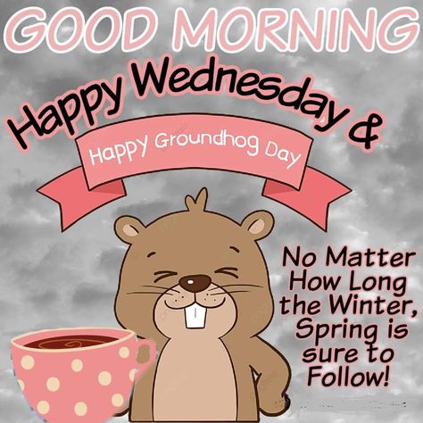 Happy Groundhog Day, Good Wednesday, Wednesday Morning, Groundhog Day, Pops Cereal Box, Happy Holidays, Comics