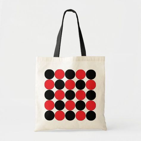 Polka Dot Tote Bag, Colorful Tote Bags, Red Tote Bag, Red Tote, Bag Elegant, Designer Totes, Cute Tote Bags, Business Promotion, Trendy Tote