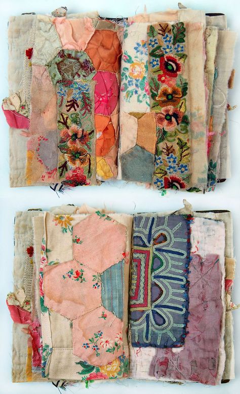 Mandy Patullo, Mandy Pattullo, Jessie Chorley, Cloth Books, Covered Books, Fabric Books, Bookmaking, Fabric Collage, Fabric Journals