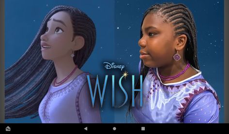 1950s Hairstyle, Wish Movie, Wish Disney, Disney Wish, Loc Styles, Braids, I Hope, Hair Styles, Disney