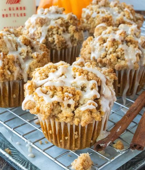 Pumpkin Streusel Muffins Strawberry Cheesecake Muffins, Sour Cream Blueberry Muffins, Apple Spice Muffins, Cinnamon Streusel Topping, Pumpkin Pound Cake, Pumpkin Streusel, Pumpkin Streusel Muffins, Novice Chef, Pumpkin Muffins Easy