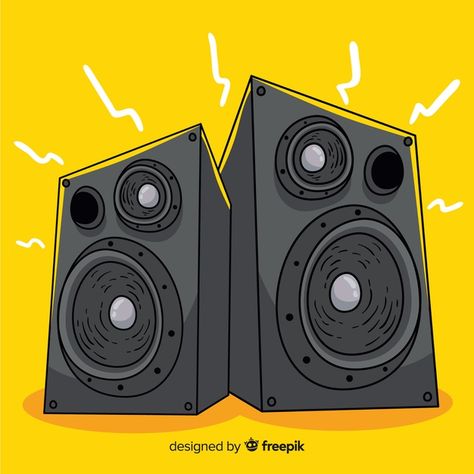 Gambar latar belakang speaker tangan hit... | Premium Vector #Freepik #vector #background #music #technology #hand Speaker Drawing, Speaker Vector, Music Id, Dibujo Simple, Big Speakers, Dj Art, Black Speaker, Bg Design, Music Speakers