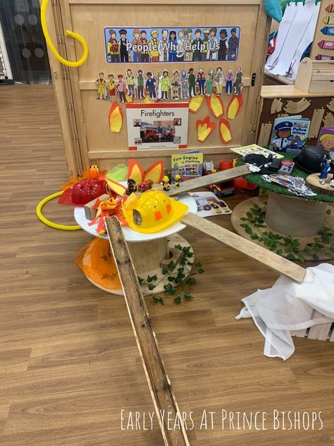 'People Who Help Us' Role Play Area. Role Play Areas, People Who Help Us, Learning Environments, Role Play, Play Area, Early Years, Chalk