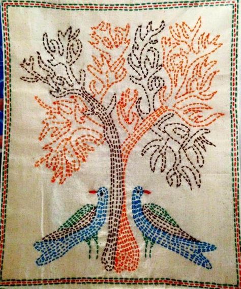 Kantha Embroidery Motifs Traditional Design, Kantha Embroidery Motifs, Kantha Embroidery Designs, Kasuti Embroidery, Hand Quilting Patterns, Embroidery Products, Simple Hand Embroidery Patterns, Kantha Embroidery, Products Ideas