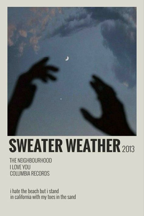 #sweaterweather #theneighbourhood #bisexual #polaroid Music Poster Ideas, Vintage Music Posters, Film Posters Minimalist, Music Poster Design, Film Disney, Movie Poster Wall, Movie Posters Minimalist, Music Mood, Photo Wall Collage