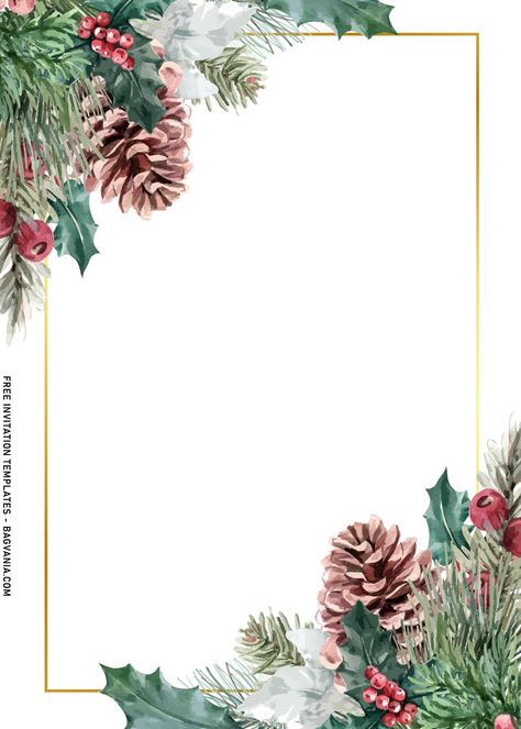 Free Printable Christmas Invitations Templates, Winter Invitation Template, Christmas Invitation Card Design, Christmas Invitation Background, Christmas Invitations Template Free, Christmas Invitations Ideas, Christmas Invite Template, Free Christmas Invitation Templates, Festival Template