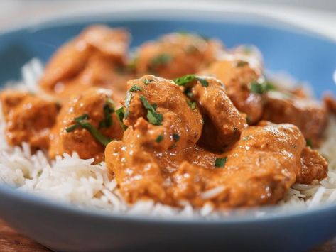 Sunny’s Easy Butter Chicken Recipe | Sunny Anderson | Food Network Mango Chicken Curry, Butter Chicken Recipe Easy, The Kitchen Food Network, Mango Curry, Mango Chicken, Easy Butter, Butter Chicken Recipe, Easy Chicken Dinner Recipes, Curry Chicken Recipes