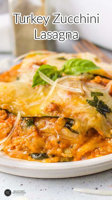 Savor a twist on a classic: turkey zucchini lasagna blends hearty flavors with a light touch. A must-try, low-carb delight! Turkey Zucchini, Classic Turkey, Night Recipes, Zucchini Lasagna, Chicken Zucchini, Healthy School, School Night, Weeknight Dinner Recipe, Make Ahead Meals