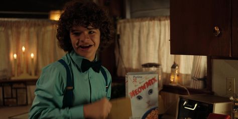 Dusty Bun, Dustin Henderson, Gaten Matarazzo, You Are Cute, Stranger Things Funny, Halloween 2020, Cat Food, Buns, A Box