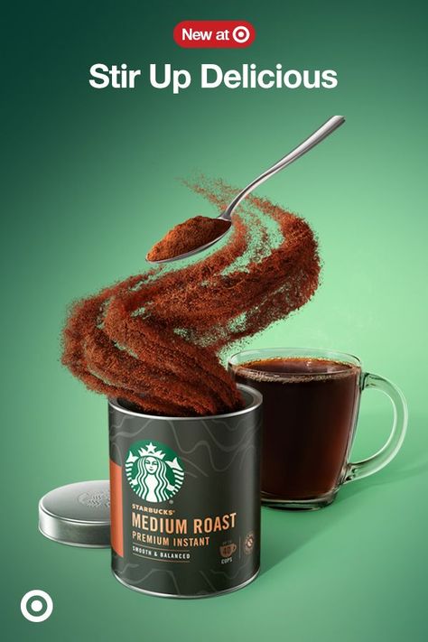 ry the smooth & delicious taste that’s stirring up coffee with new Starbucks Premium Instant Coffee. Pick it up at Target. Lucifer Angel, Technical Guruji, Finance Girl, Starbucks Advertising, Visual Advertising, Coffee Advertising, Starbucks Design, Italian Liqueur, Books For Women