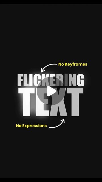 Adobe After Effects on Instagram: "Flickering Text In After Effects 

Comment "Editing" Will upload more tutorials like this.❤️
.
#video #videoediting #caredits #aftereffects
#premierpro #photoshop #edits #motiongraphics
#motiondesigner #motiongraphic #cooledits #capcut
#capcutedit#aftereffectsedit #aftereffectstutorial" Adobe After Effects Tutorials, After Effect Tutorial, After Effects, Text Effects, Video Editing, Motion Graphics, Motion, Photoshop, Instagram