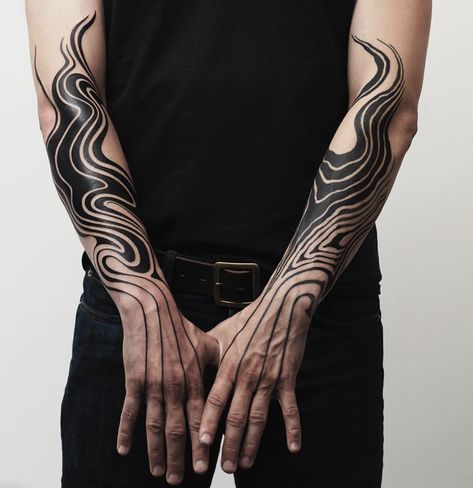 Gabriel Schama, 2spirit Tattoo, Tattoo Trend, Tattoo Prices, 4 Tattoo, Black Ink Tattoos, Abstract Tattoo, Pattern Tattoo, Sleeve Tattoo