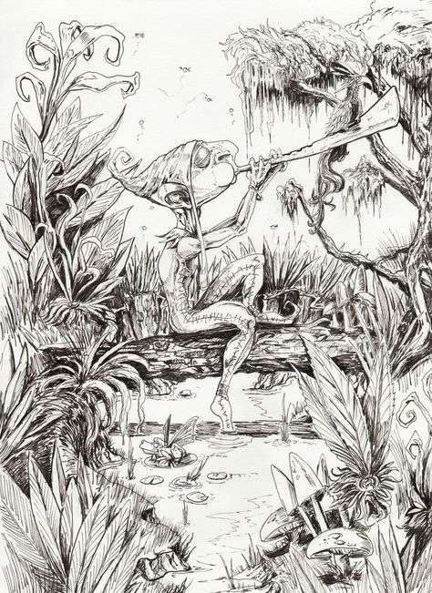 Spring Song by samurai30.deviantart.com on @DeviantArt Pascal Moguerou, Sketch Prompts, Fairy Realm, Idea Paint, Free Adult Coloring Printables, Coloring Pages For Grown Ups, Fairy Stuff, Adult Colouring Printables, Spring Song