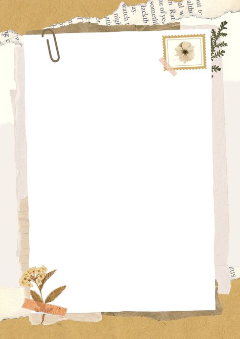 Beige Vintage Scrapbook Torn Paper Page Border - Templates by Canva Vintage Page Borders, Vintage Paper Border Design Aesthetic, Torn Page Png, Torn Vintage Paper, Old Paper Background Powerpoint, Bond Paper Design, Border Templates, American Girl Doll Furniture, Page Borders