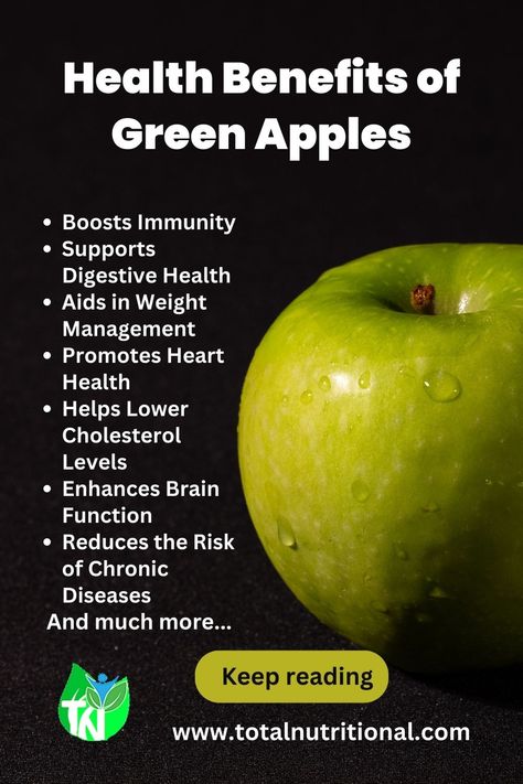 Health Benefits of Green Apples: Unleashing the Power of Nature Health Benefits Of Green Apples, Green Apple Benefits Health, Benefits Of Green Apples, Green Apple Benefits, Health Benefits Of Radishes, Bullet Recipes, Nutri Bullet, Slow Cooker Teriyaki Chicken, Apple Benefits