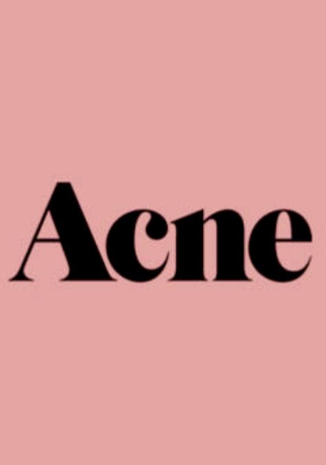 Acne Studios @AcneStudios #logo Acne Logo, Law Firm Design, Acne Products, Acne Shop, Law Firm, Celebrity Fashion, Adidas Logo, Fashion Brands, Acne Studios