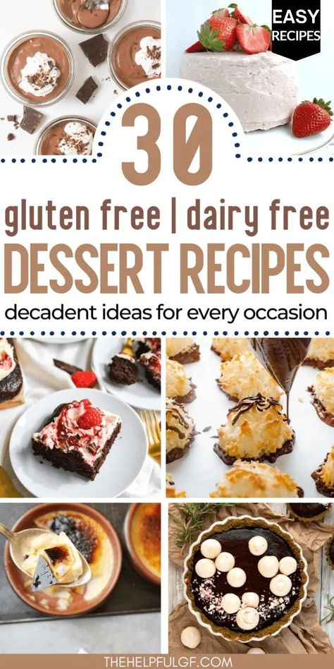 Elevate your holiday dessert game with these gluten-free dairy-free recipes, tailored for a crowd. Delight in the magic of allergen-free baking, offering a delectable array of sweet treats that are perfect for those on a gluten free diet. | gluten free treats | clean eating | healthy recipes | gluten free food and drink | healthy living | dairy free gluten free desserts | Gluten Free Dairy Free Dessert Recipes, Gluten Free Apple Cobbler, Gluten Free Dairy Free Recipes Dessert, Dairy Free Dessert Recipes, Healthy Recipes Gluten Free, Gluten Free Cake Mixes, Gluten Free Dairy Free Dessert, Dairy Free Recipes Dessert, Gluten Free Desserts Healthy