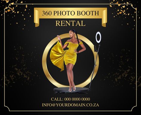 360 Video Booth, 360 Photobooth, Photo Booth Machine, Picture Booth, 360 Photo Booth, 360 Photo, Video Booth, Social Media Flyer, Photos Booth