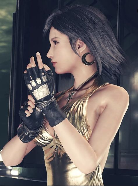 Tifa Lockhart Short Hair, Fantasy Universe, Silly Games, Tifa Lockhart, Female Protagonist, Final Fantasy Vii, Anime Drawings Boy, Final Fantasy, Aesthetic Art