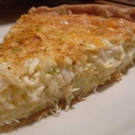 Crab Pie Recipe, Crab Pie, Crab Meat Recipes, Crab Dishes, Crab Recipes, Favorite Pie, Meat Pie, Quiche Recipes, Seafood Dinner