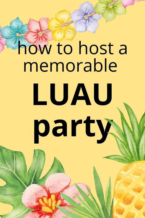 Diy Luau Decorations, Laua Party Ideas, Luau Food Ideas, Adult Luau Party, Diy Luau, Luau Games, Luau Party Ideas, Luau Party Favors, Luau Ideas