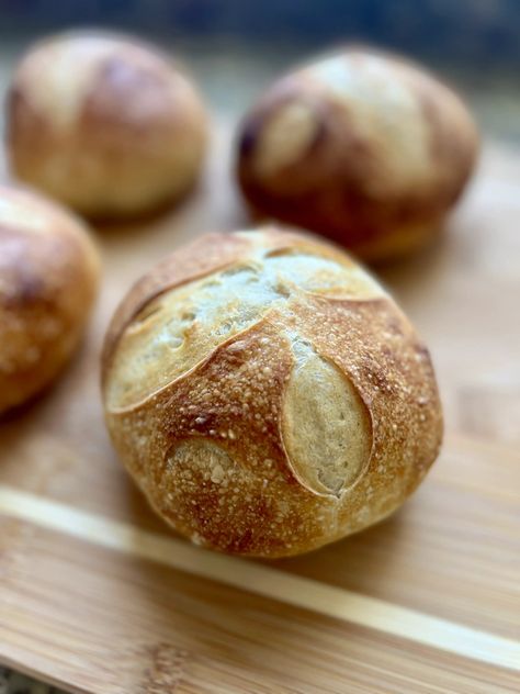 Sourdough Bread Bowl Recipe, Sourdough Bread Bowls, Bread Bowl Soup, Bread Bowl Recipe, Sourdough Cinnamon Rolls, Homemade Sourdough Bread, Protein Bread, Baking Items, Baking Stone