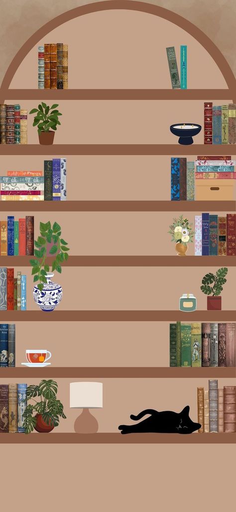 Bookshelf Computer Wallpaper, Shelf Phone Wallpaper, Bookcase Phone Wallpaper, Iphone Wallpaper Bookshelf, E Reader Wallpaper, Christmas Bookshelf Wallpaper, Bookshelf Phone Wallpaper, Bookshelf Wallpaper Iphone, Aesthetic Books Wallpaper