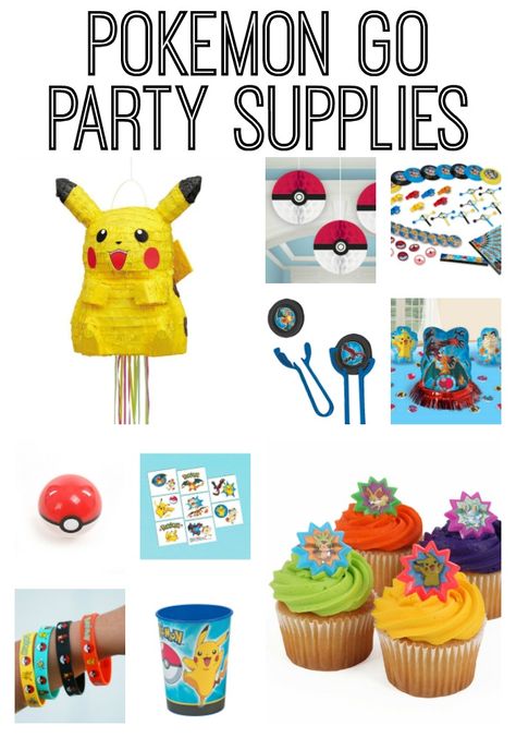 Pokemon Go party supplies - great ideas for having your own Pokemon party! Pokemon Go Crafts, Country Chic Cottage, Pokemon Party, Play Pokemon, Fun Fair, Kids Party Themes, Chic Cottage, Throw A Party, Cool Pokemon