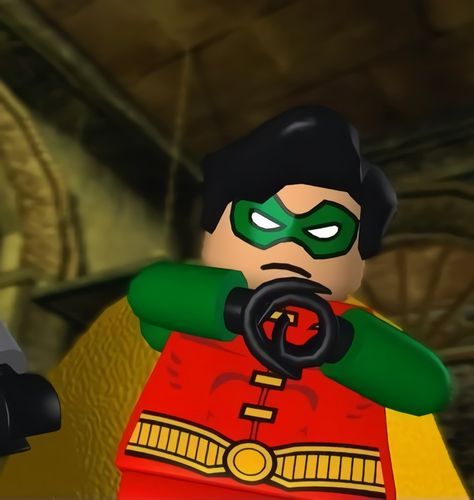 Lego Robin, Batman Games, Batman Cartoon, Nostalgia 2000s, Lego Club, Batman Pictures, Lego Games, Cabin Art, Lego Pictures