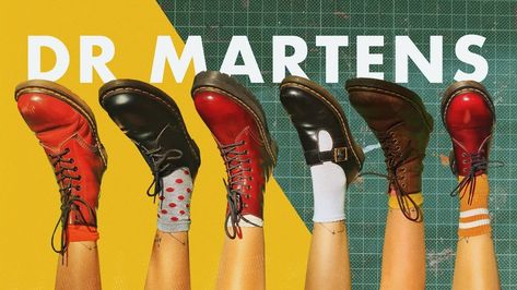 Dr Martens Aesthetic, Doc Martens Shoes, Shoe Advertising, Shoe Poster, Shoes Ads, Dr Martens Boots, Clothing Photography, Doc Marten Oxford, Dr Martens Shoes