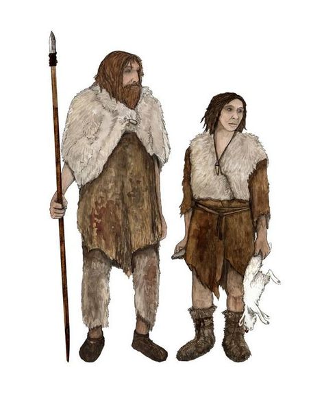 Neanderthal Character Design, Stone Age People, Pre History, Early Man, Paleolithic Era, Early Humans, Human Evolution, Ancient Warfare, Prehistoric Art