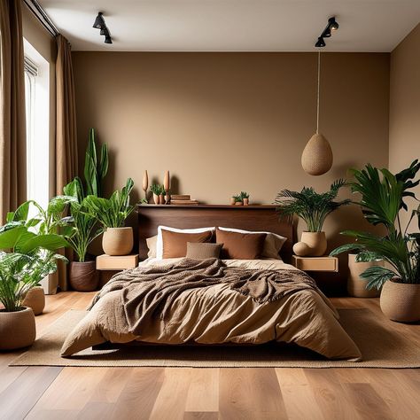 The Psychology of Brown Interior Design: Bringing Comfort to Your Home with a Brown Aesthetic Light Brown Bedrooms, Room Ideas Beige, Bedroom Ideas Beige, Living Room Ideas Beige, Brown Bedrooms, Cottagecore Interior Design, Beige And Brown Aesthetic, Beige Living Room Ideas, Brown Interior Design