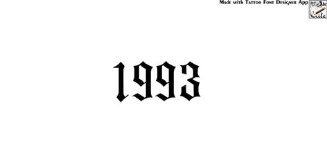 1993 Tattoo Ideas, 1993 Tattoo, Alphabet Stencils, Tattoo Font, Small Tattoos, Tattoo Ideas, Art Drawings, Writing, Tattoos