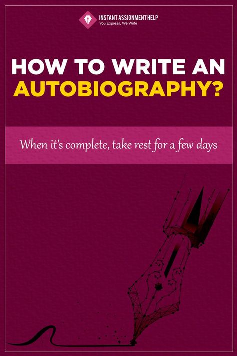 How To Write Autobiography, Writing An Autobiography Book, Autobiography About Myself, Autobiography Writing, Writing A Bio, Writing A Thesis Statement, Autobiography Books, Informative Essay, Expository Essay