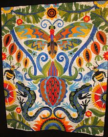 Jane Sassaman, International Quilt Festival, Butterfly Quilt, Fabric Embellishment, Quilt Festival, Animal Quilts, Contemporary Quilts, Crafts Workshop, Lizards