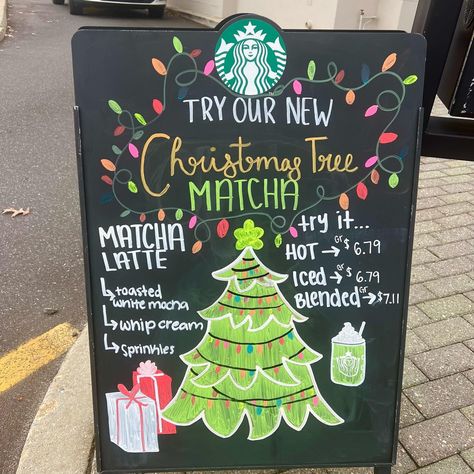 matcha starbucks drink Starbucks Poster, Starbucks Chalkboard, Starbucks Crafts, Cafe Chalkboard, Starbucks Art, Secret Starbucks Drinks, Coffee With Alcohol, Chalkboard Drawings, White Mocha