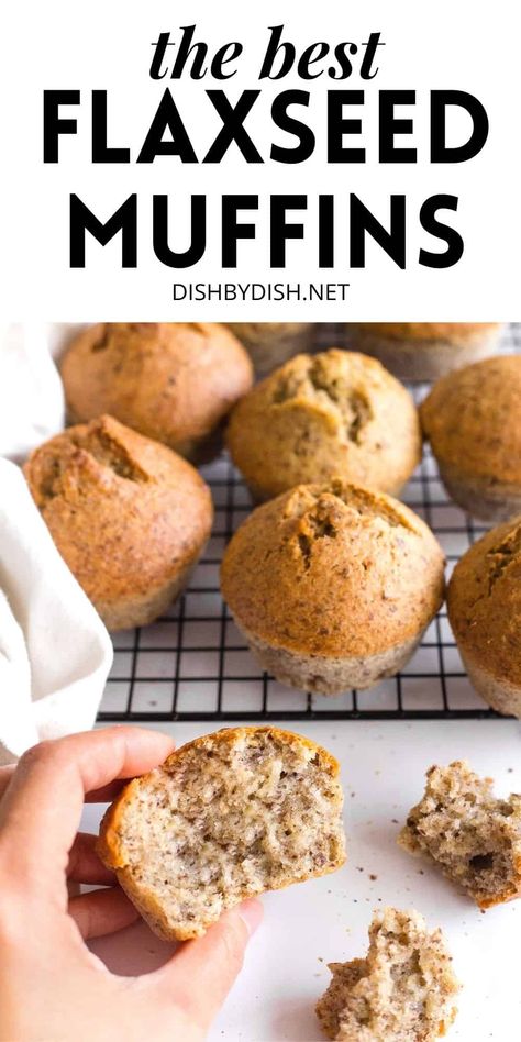 Flax Recipes, Flaxseed Recipes, Flaxseed Muffins, Gluten Free Dairy Free Muffins, Flax Seed Muffins, Flax Muffins, Flaxseed Meal, Healthy Nutrition Plan, Flax Seed Recipes