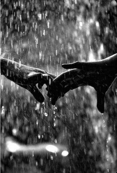 Why is it that when someone I love attempts to care for me, I become a huffy child? Macro Fotografie, Rain Dance, Black And White Couples, I Love Rain, Love Rain, Ansel Adams, White Picture, Rain Photography, Dancing In The Rain