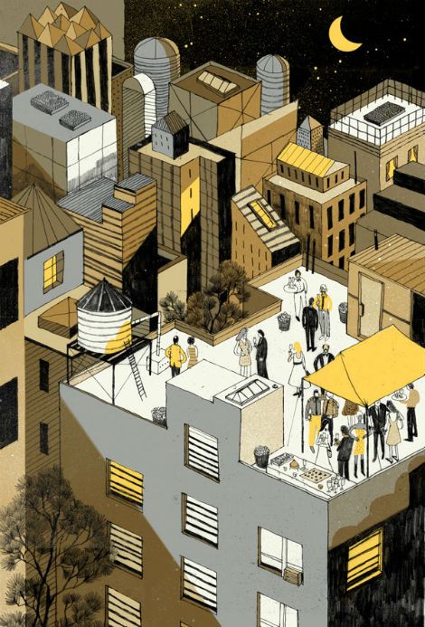 Graphic Arts Illustration, Isometric Illustration, City Illustration, Communication Art, Wow Art, Architecture Illustration, Modern Graphic Design, The Roof, Graphic Design Posters