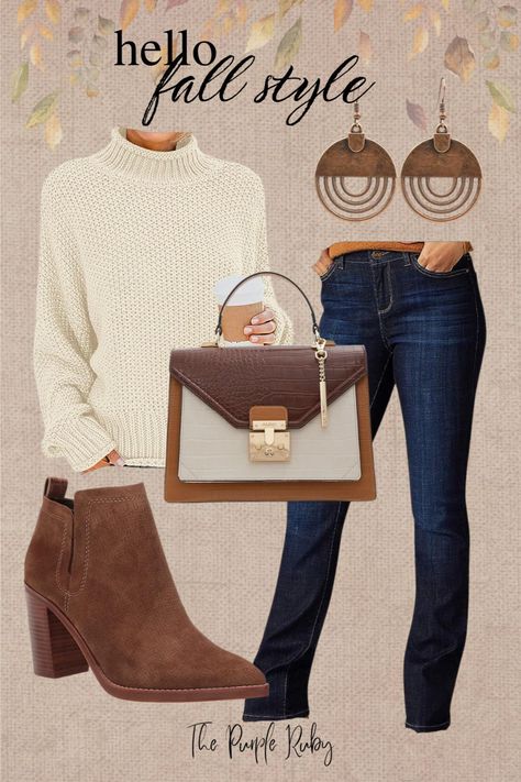 Get ready for sweater weather with our swoon-worthy 🧣 fall style ideas for fabulous women over 40! From chic layering to stunning accessories, we've got you covered ✨🍂. Pin now to level up your wardrobe game! 😉 Warm And Cozy Outfits Winter, Thanksgiving Jeans Outfit, Fashion Winter 2024 2025, Cute Casual Fall Outfits For Women, Fall And Winter Outfits 2024, Fall Winter Outfits Over 40, Fall 2024 Outfits Women Over 40, Capsule Workwear, Thanksgiving Outfit Casual