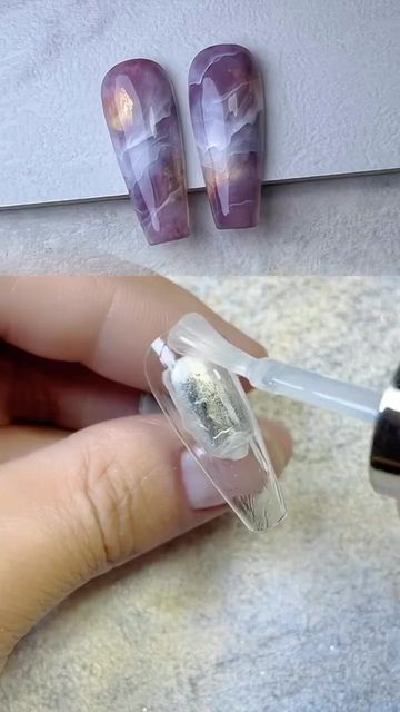 Marble Nails Tutorial, Feet Nail Design, Stone Nail Art, Nail Tutorial Videos, 2023 Nail, Nail Art Designs Images, August Nails, New Nail Art Design, Marble Nail Designs