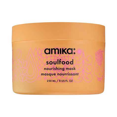 Amika Soulfood Nourishing Mask Amika Soulfood, Amika Shampoo, Nourishing Hair Mask, Amika Hair Products, Mean Friends, Hydrating Hair Mask, Low Porosity Hair Products, Hair Porosity, Sephora Beauty